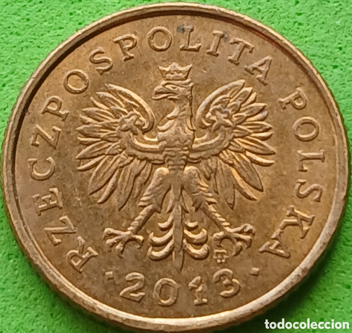 Monedas antiguas de Europa: Polonia 1 grosz 2013 Y#276