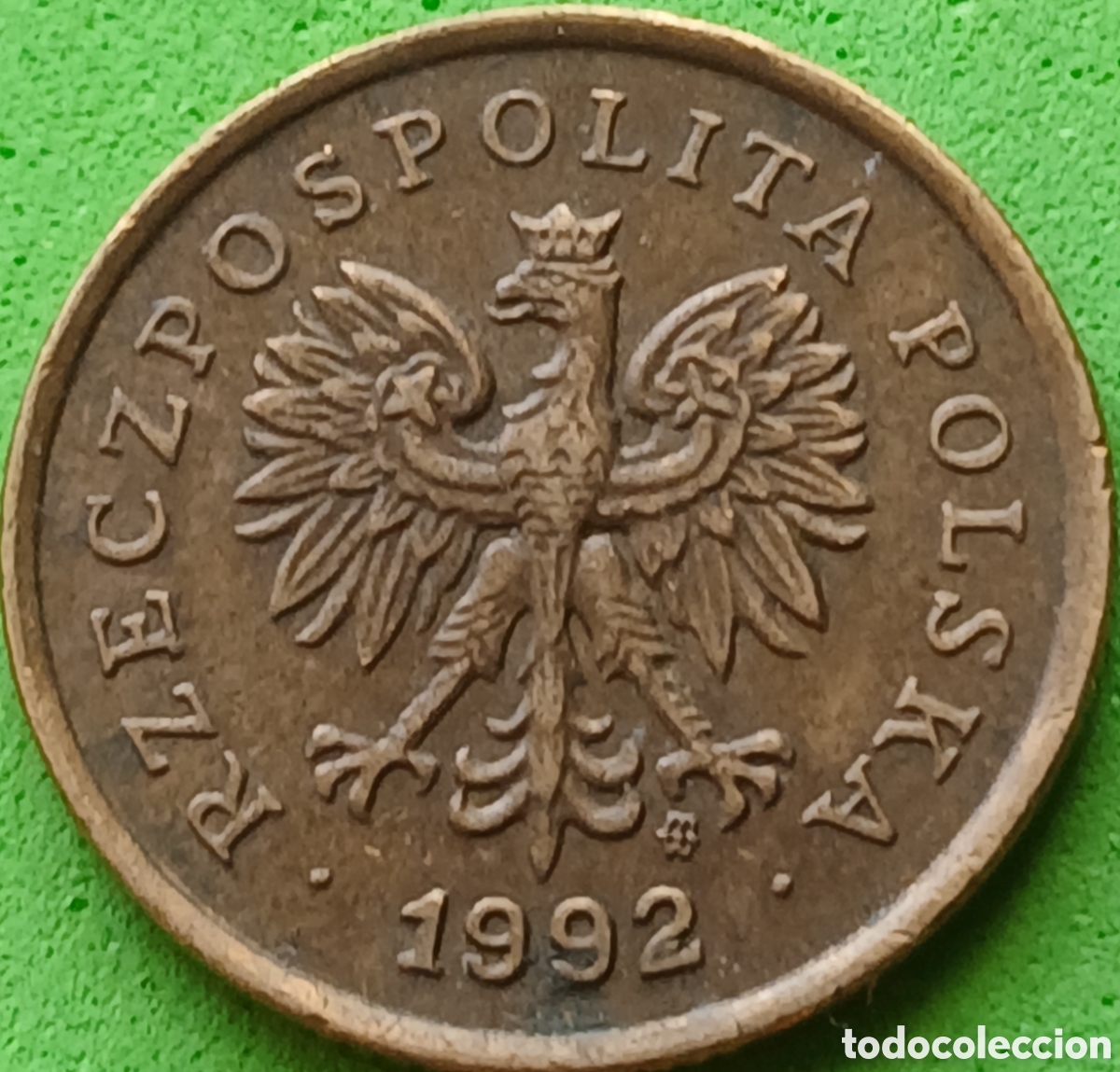 Monedas antiguas de Europa: Polonia 5 groszy 1992 Y#278