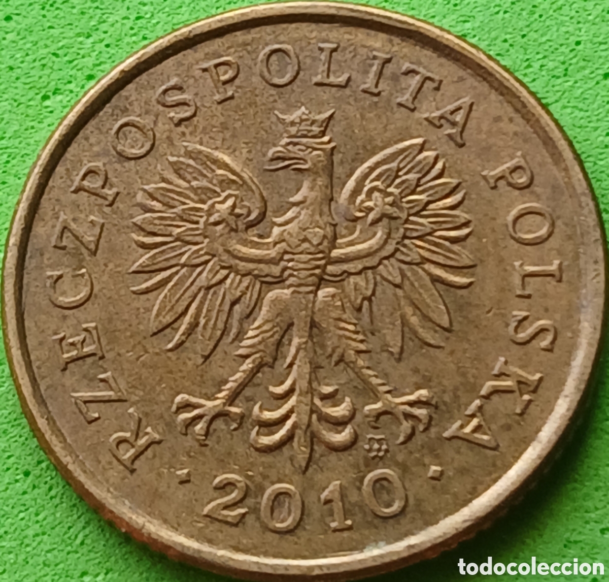 Monedas antiguas de Europa: Polonia 5 groszy 2010 Y#278