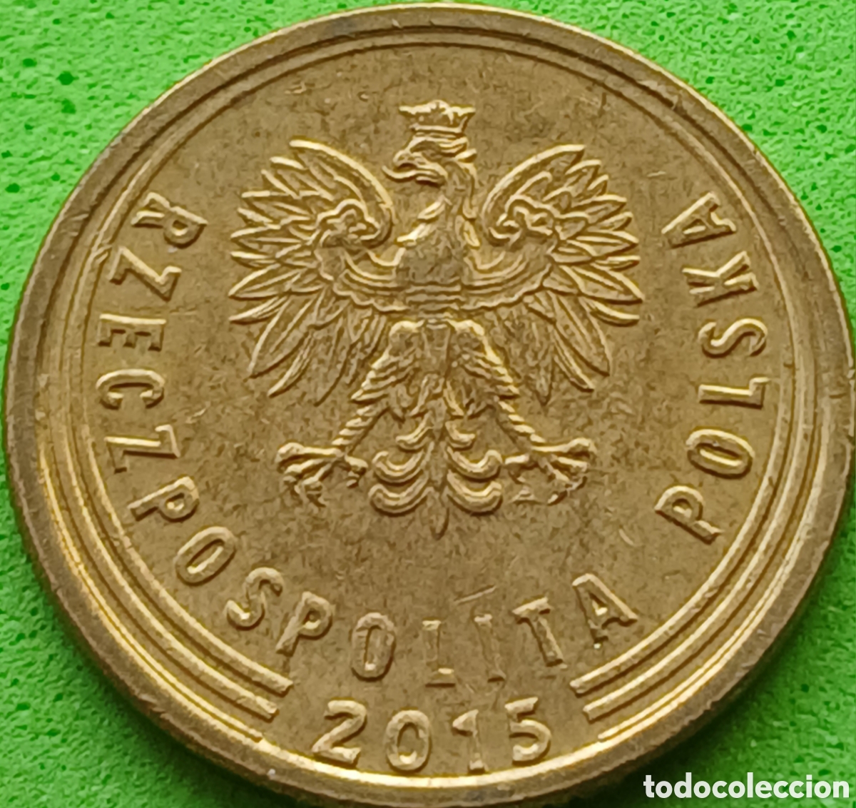 Monedas antiguas de Europa: Polonia 5 groszy 2015 Y#925
