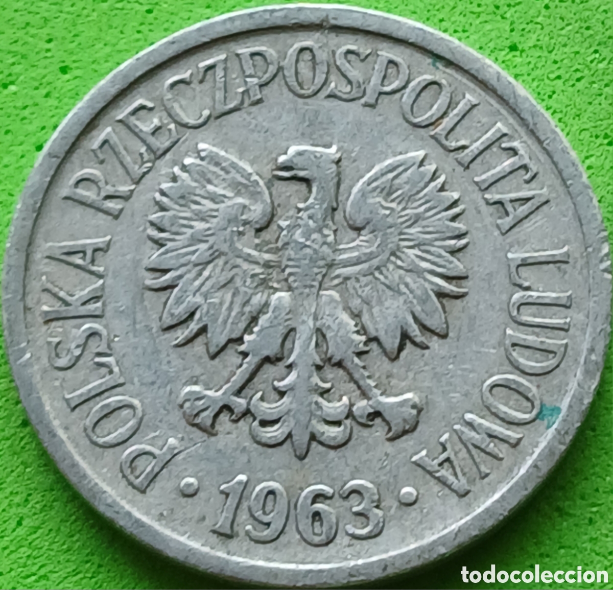 Monedas antiguas de Europa: Polonia 20 groszy 1963 Y#A47