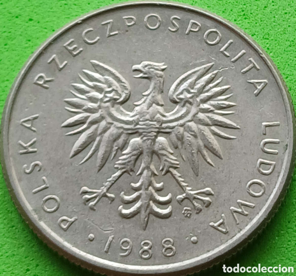 Monedas antiguas de Europa: Polonia 10 zlotych 1988 Y#152.1
