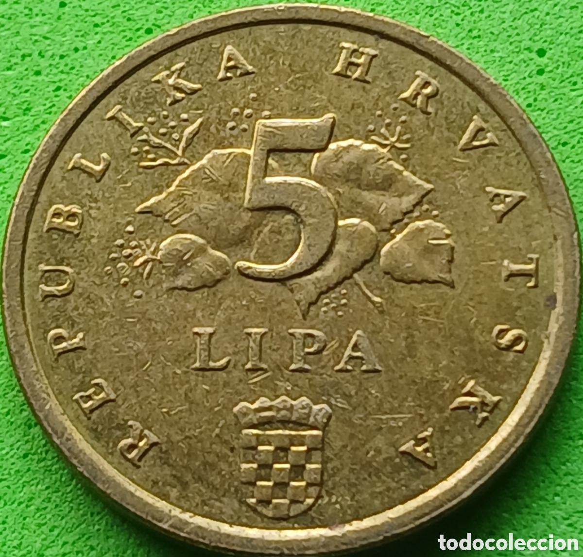 Monedas antiguas de Europa: Croacia 5 lipa 2011 km#5