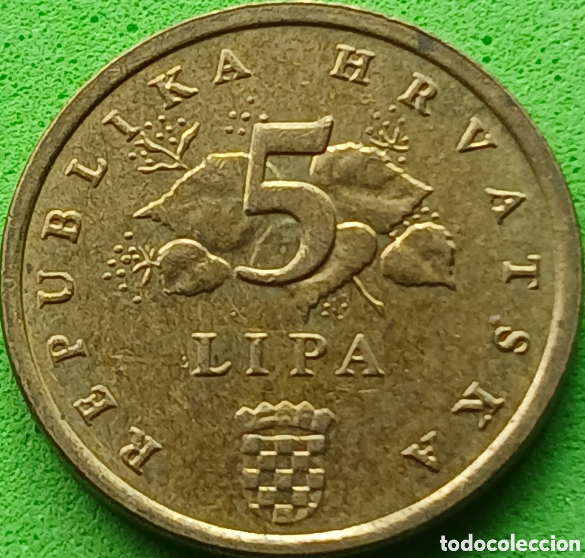 Monedas antiguas de Europa: Croacia 5 lipa 2015 km#5