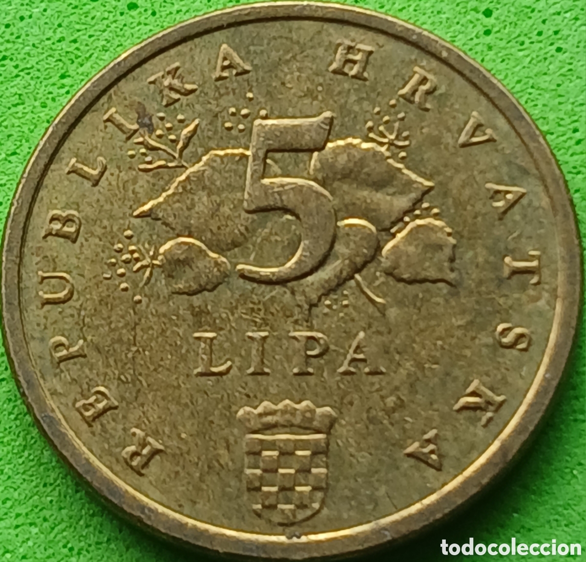 Monedas antiguas de Europa: Croacia 5 lipa 2017 km#5