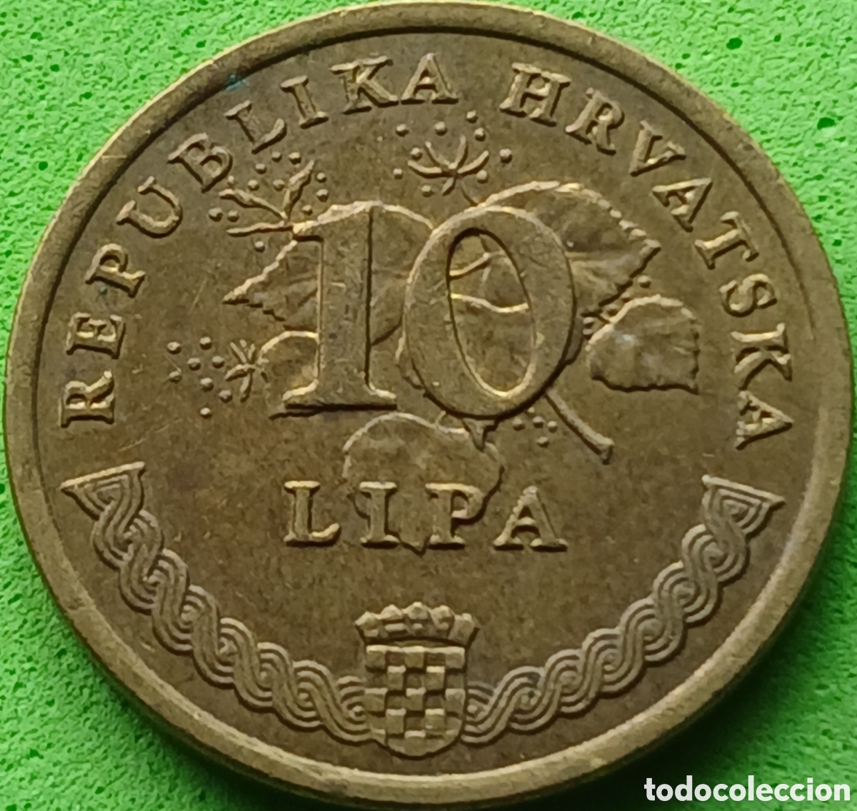 Monedas antiguas de Europa: Croacia 10 lipa 2001 km#6