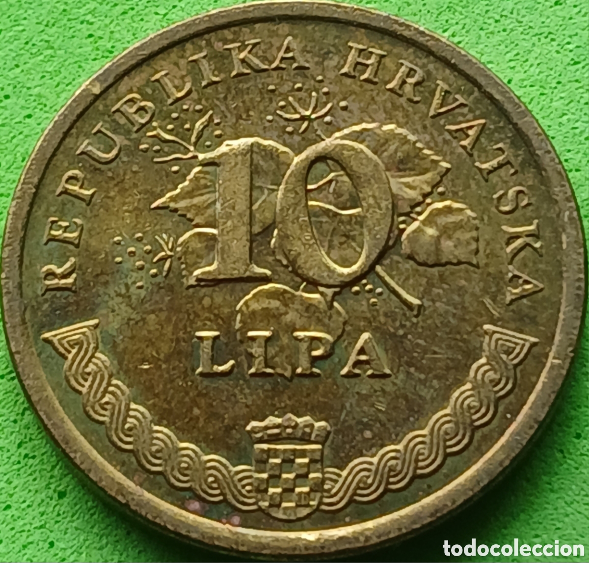 Monedas antiguas de Europa: Croacia 10 lipa 2003 km#6