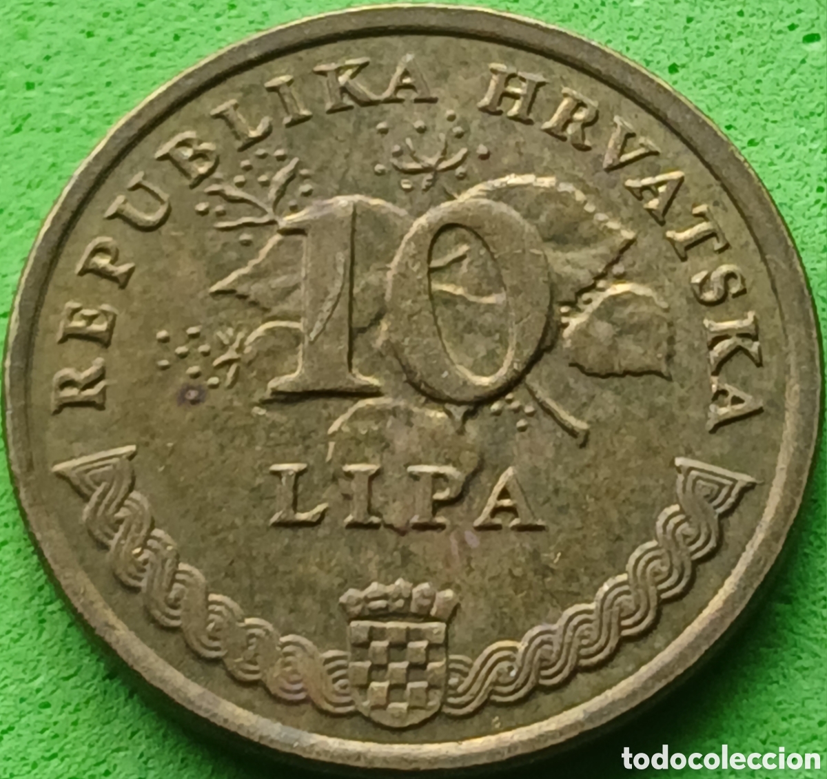 Monedas antiguas de Europa: Croacia 10 lipa 2005 km#6