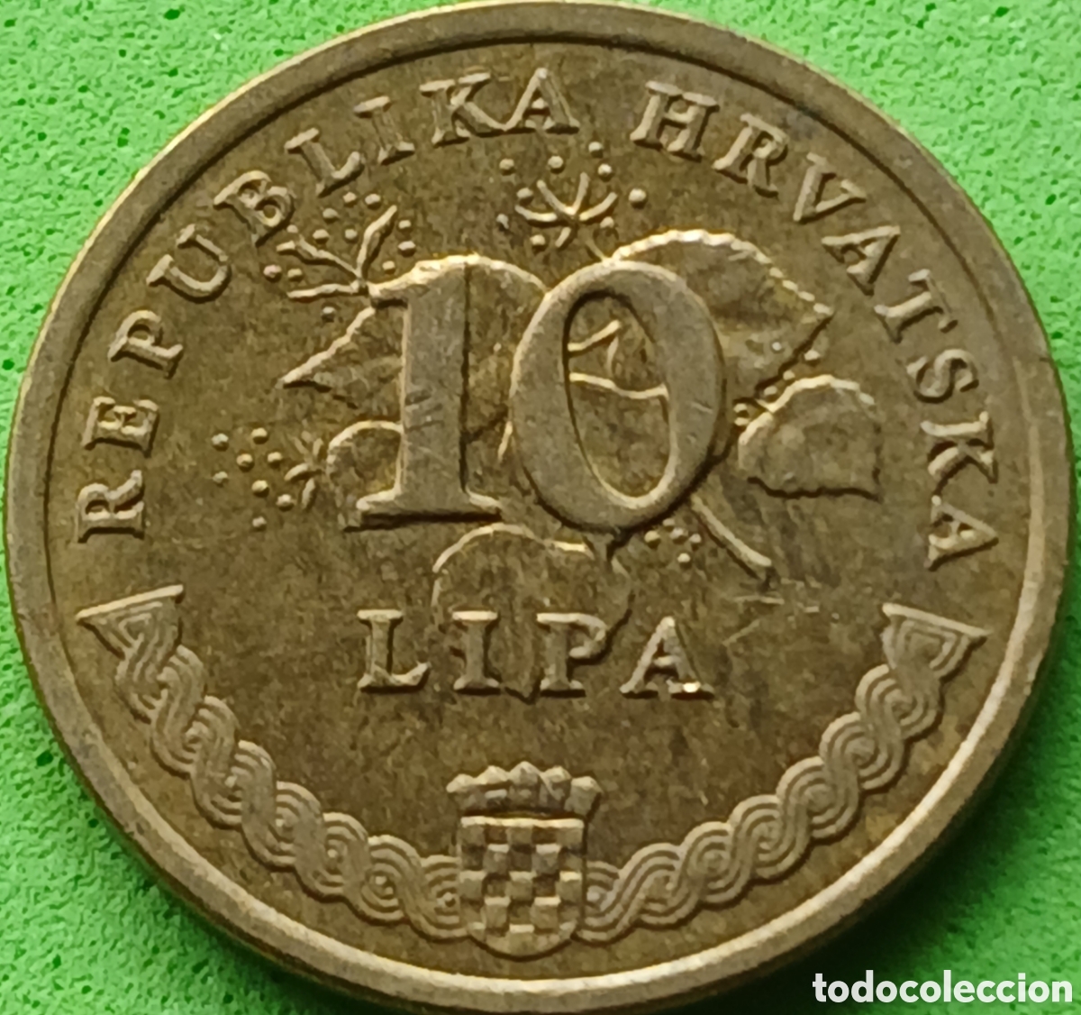 Monedas antiguas de Europa: Croacia 10 lipa 2013 km#6