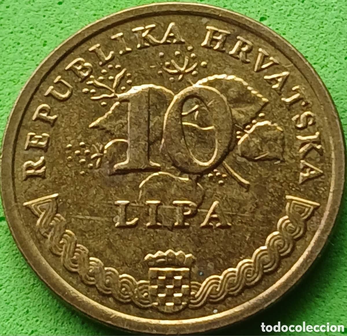 Monedas antiguas de Europa: Croacia 10 lipa 2019 km#6
