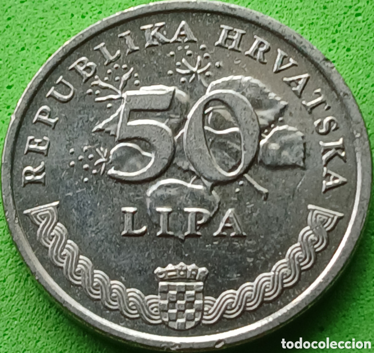 Monedas antiguas de Europa: Croacia 50 lipa 2007 km#8