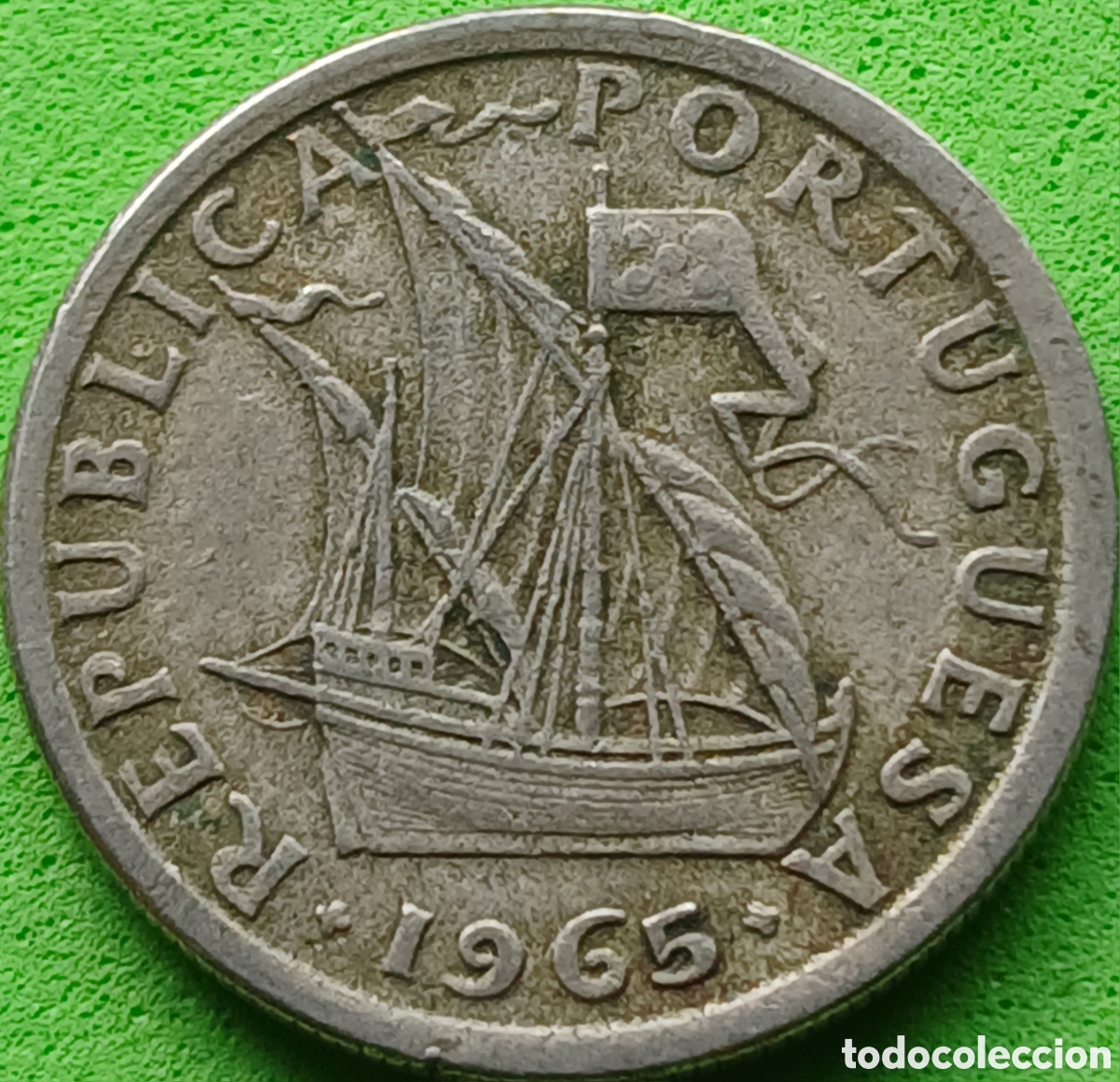 Monedas antiguas de Europa: Portugal 2.5 escudos 1965 km#590