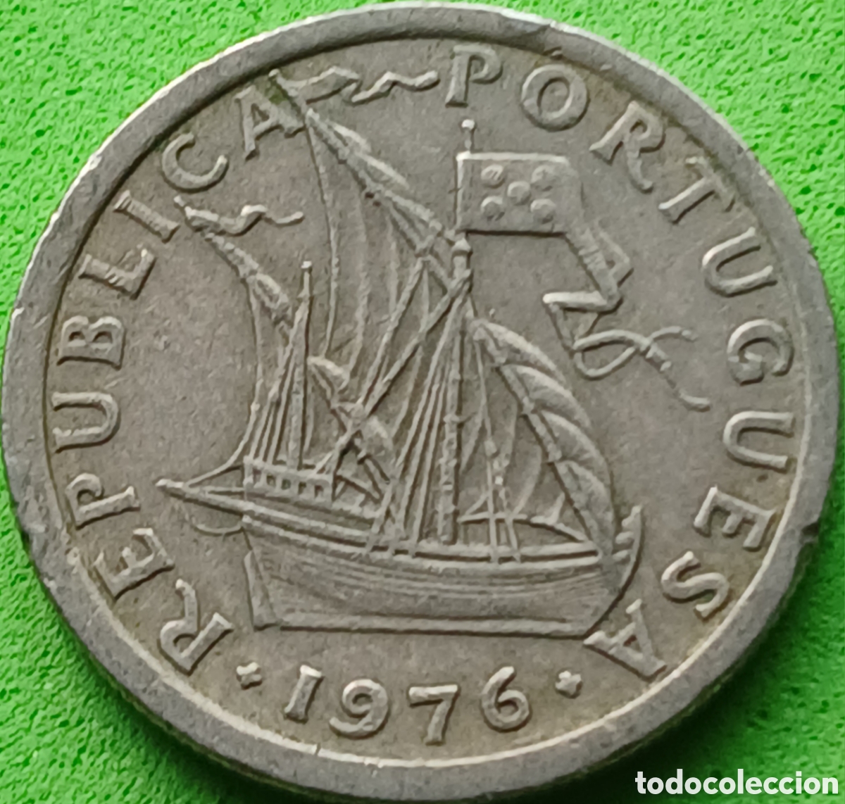 Monedas antiguas de Europa: Portugal 2.5 escudos 1976 km#590
