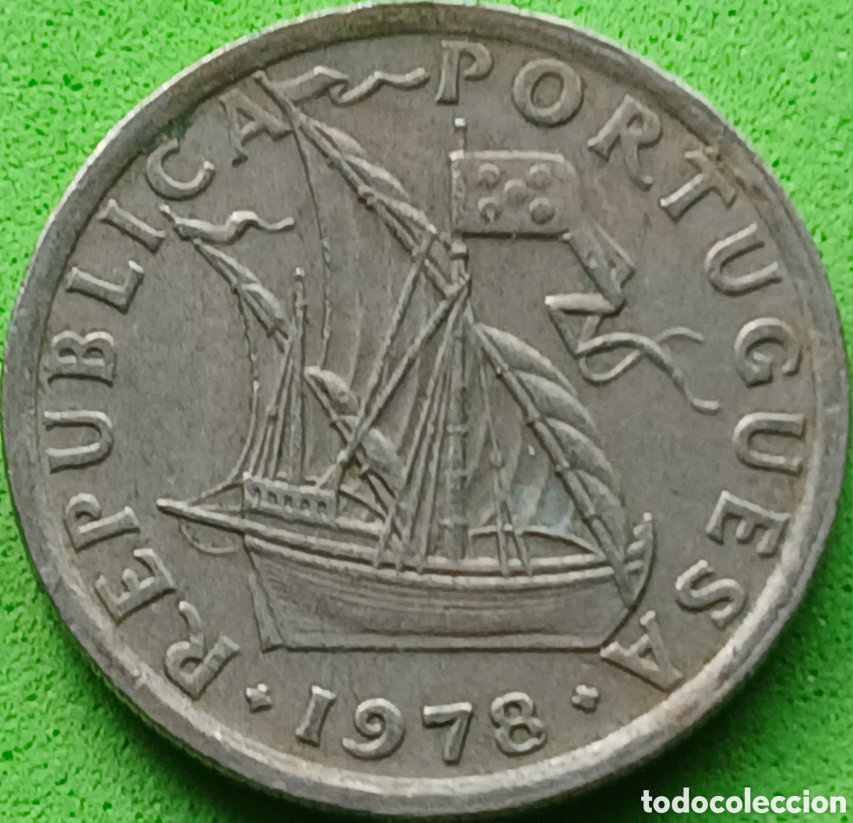 Monedas antiguas de Europa: Portugal 2.5 escudos 1978 km#590