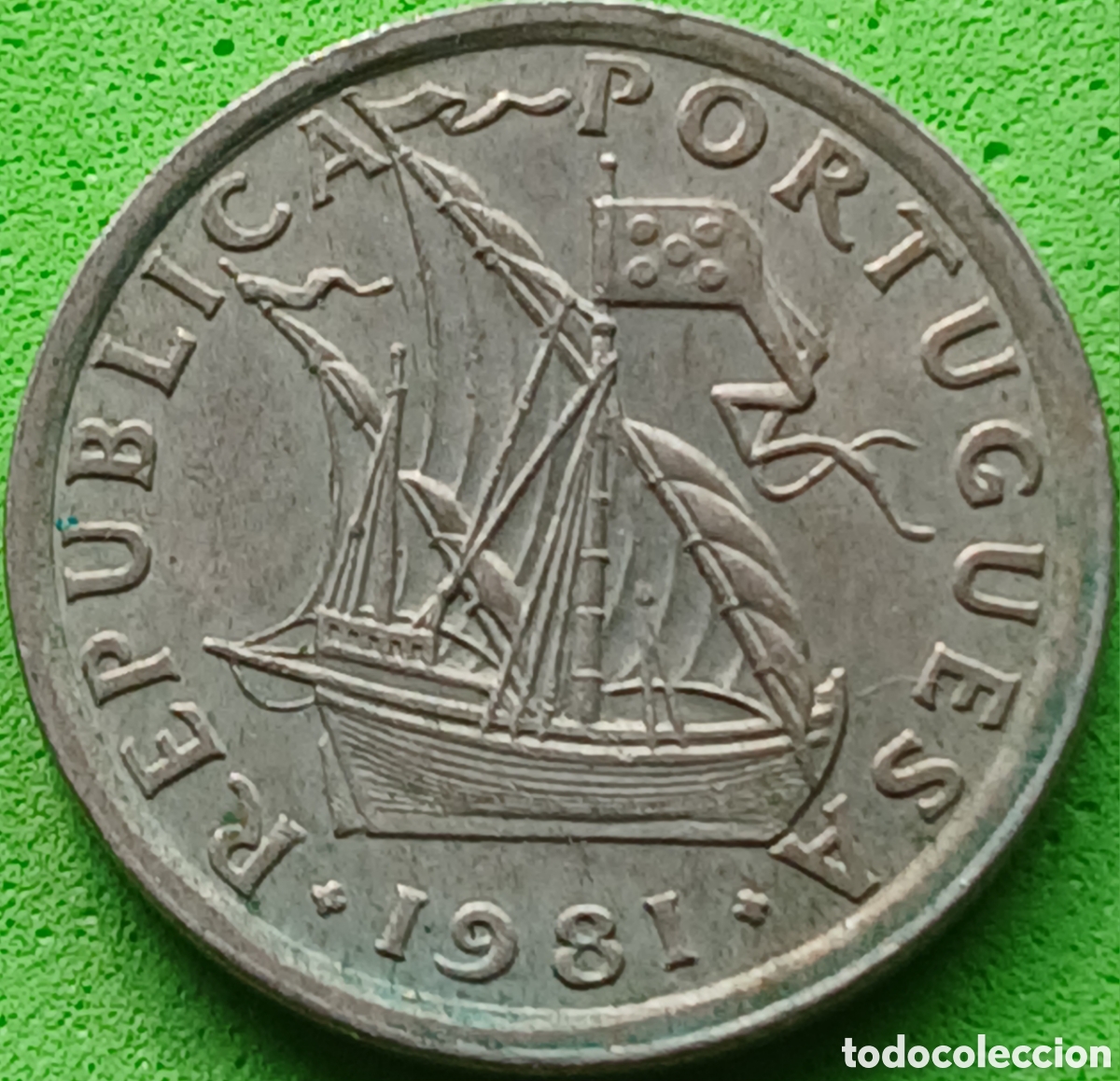 Monedas antiguas de Europa: Portugal 2.5 escudos 1981 km#590