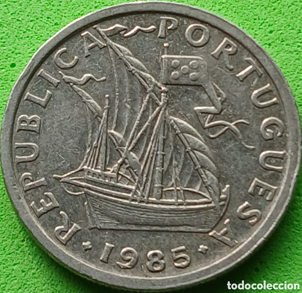 Monedas antiguas de Europa: Portugal 2.5 escudos 1985 km#590