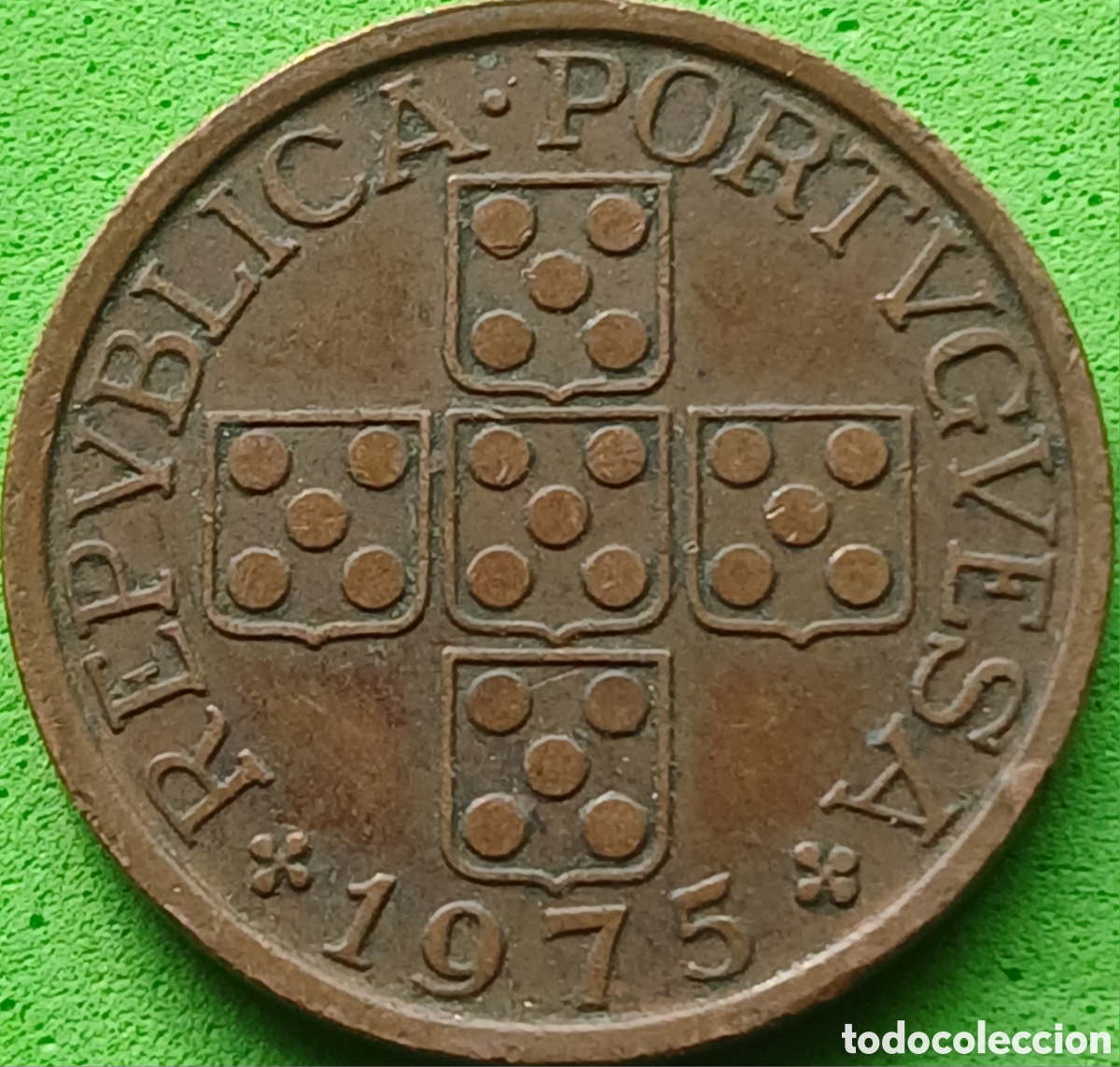 Monedas antiguas de Europa: Portugal 50 centavos 1975 km#596