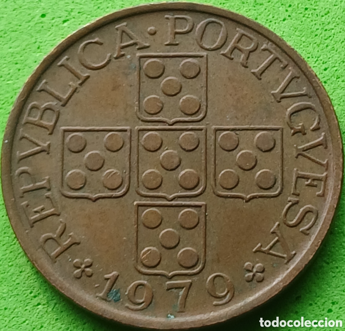 Monedas antiguas de Europa: Portugal 50 centavos 1979 km#596