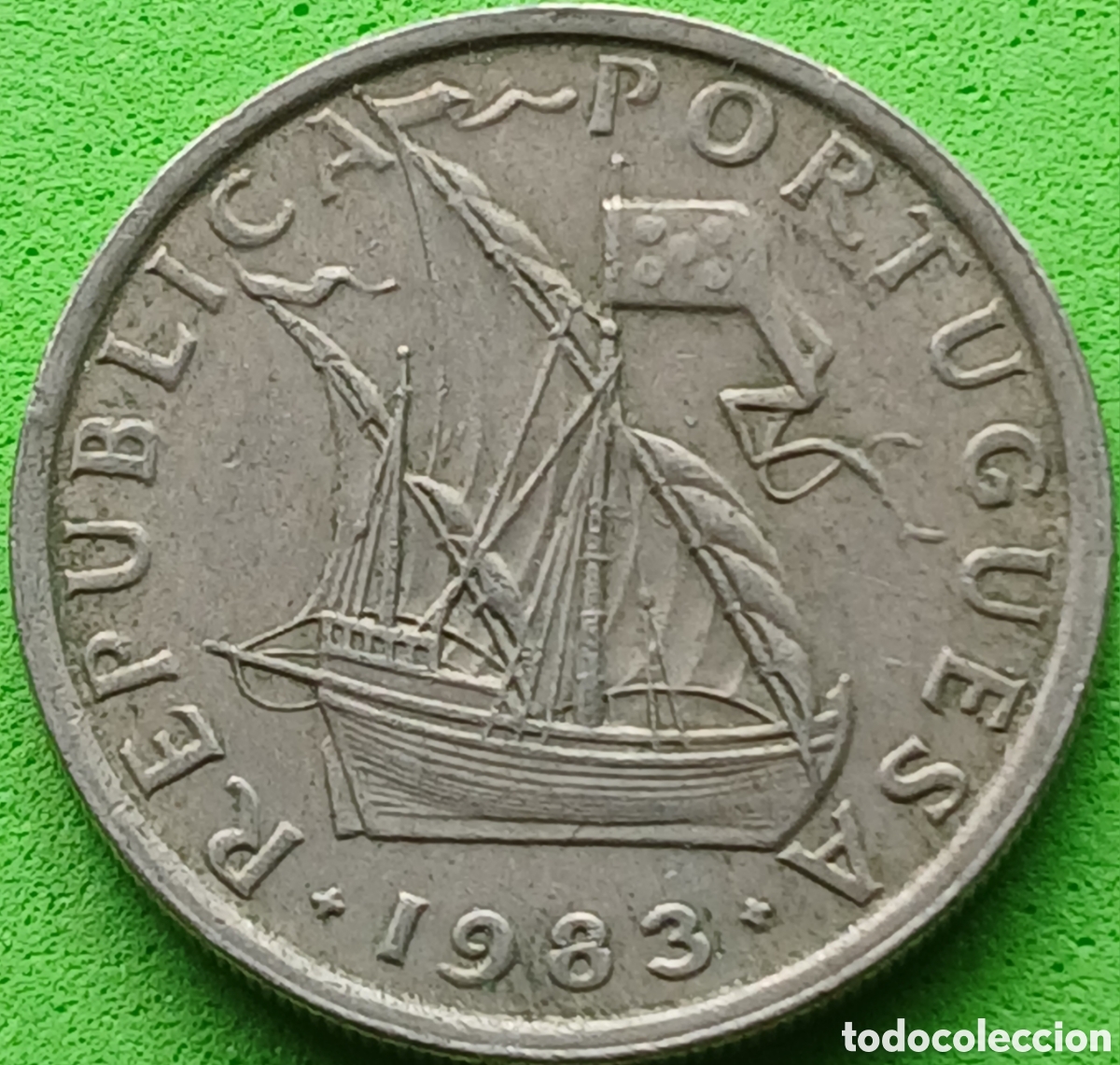 Monedas antiguas de Europa: Portugal 5 escudos 1983 km#591