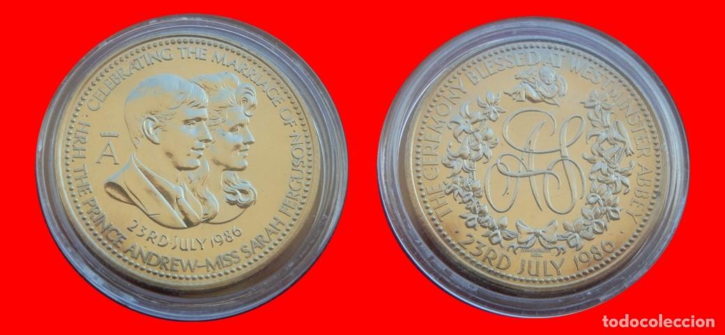 Monedas antiguas de Europa: MEDALLA JETON 1986 SIN CIRCULAR INGLATERRA REINO UNIDO-9959SC