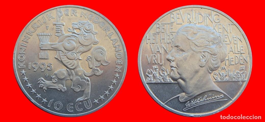 Monedas antiguas de Europa: 10 ECU 1995 SIN CIRCULAR HOLANDA PAISES BAJOS-9963SC