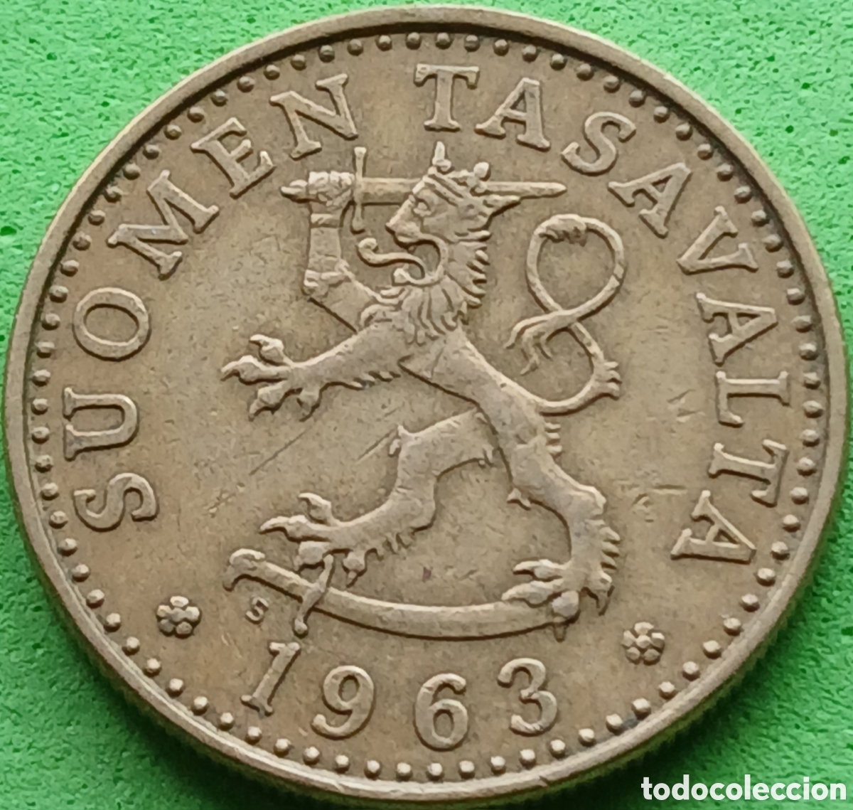 Monedas antiguas de Europa: Finlandia 20 pennia 1963 km#47