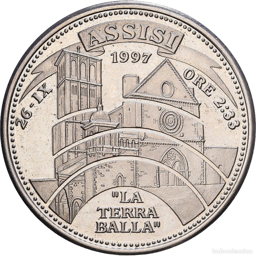 Monedas antiguas de Europa: [#1216288] Italia, 2 1/2 Euro, Assisi, La Terra Bella, 1997, Cupronickel, EBC