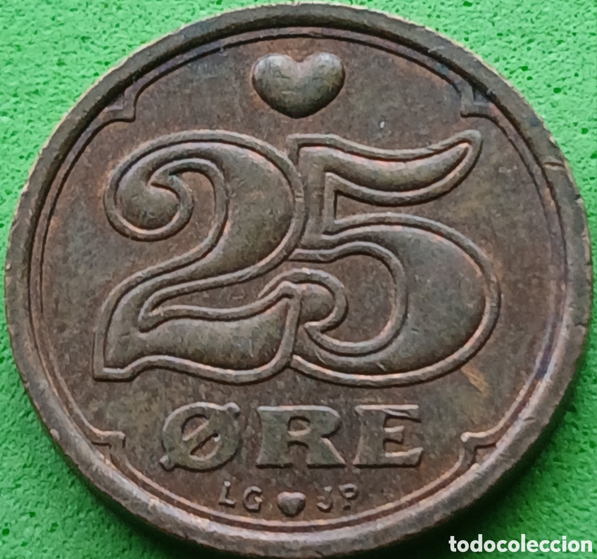 Monedas antiguas de Europa: Dinamarca 25 ore 1991 km#868