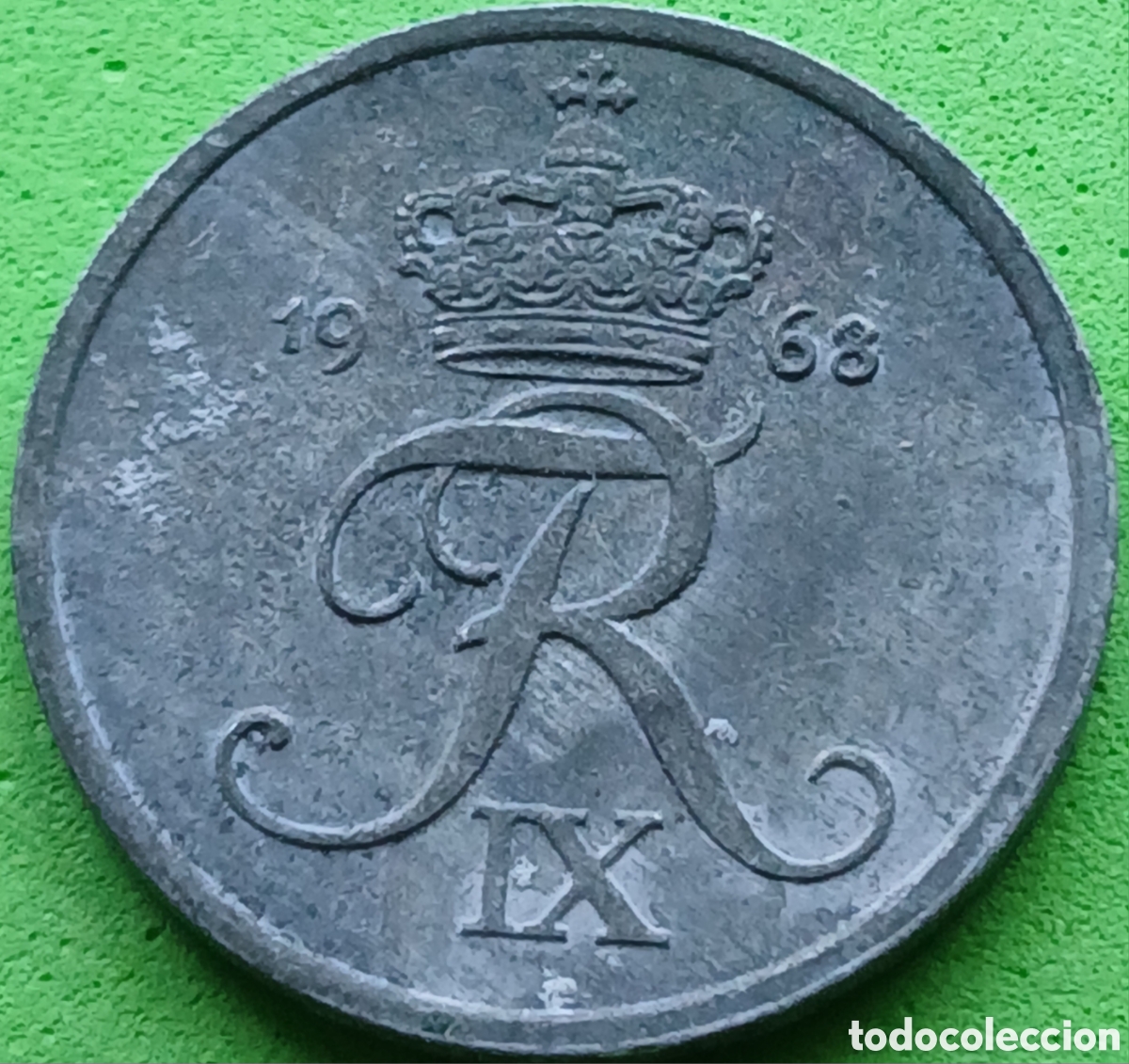 Monedas antiguas de Europa: Dinamarca 2 ore 1968 km#840