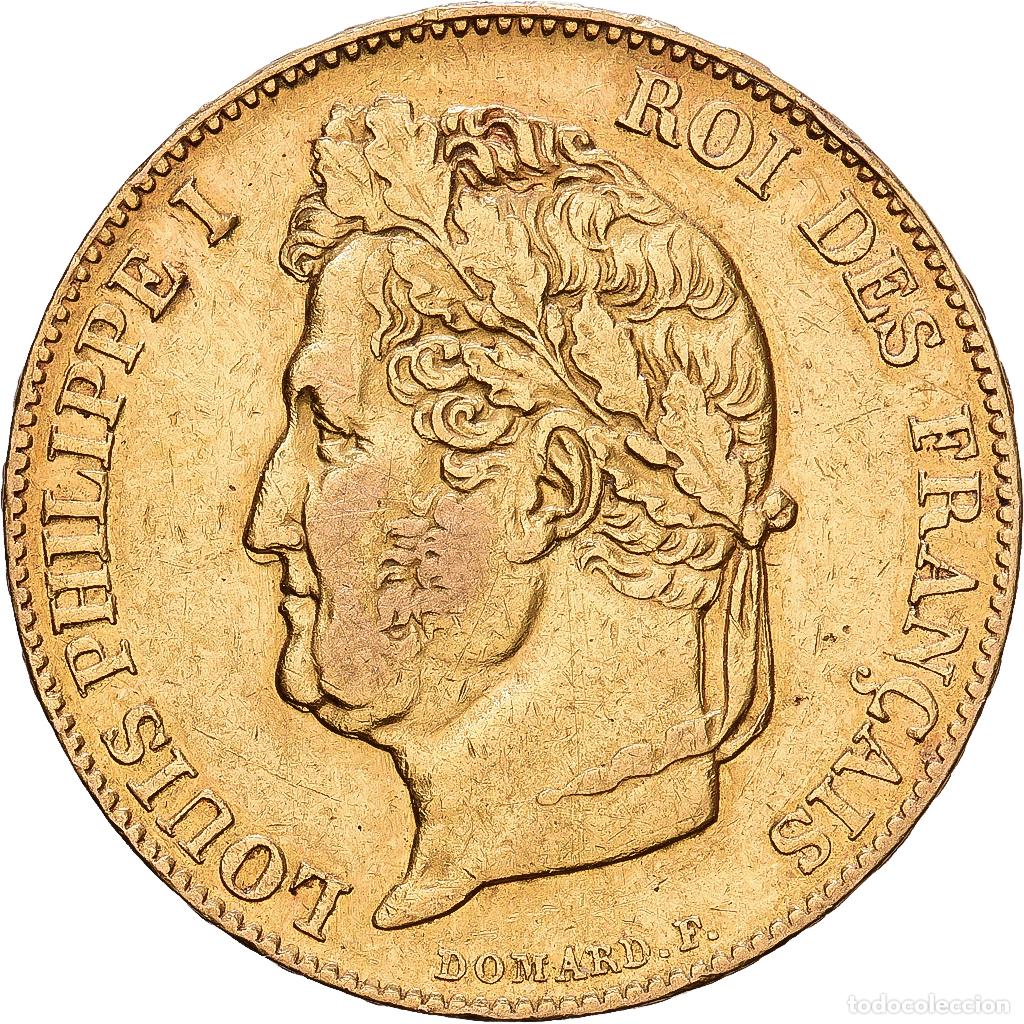 Monedas antiguas de Europa: [#1552359] Francia, Louis Philippe I, 20 Francs, 1847, Paris, Oro, MBC, Gadoury:1031