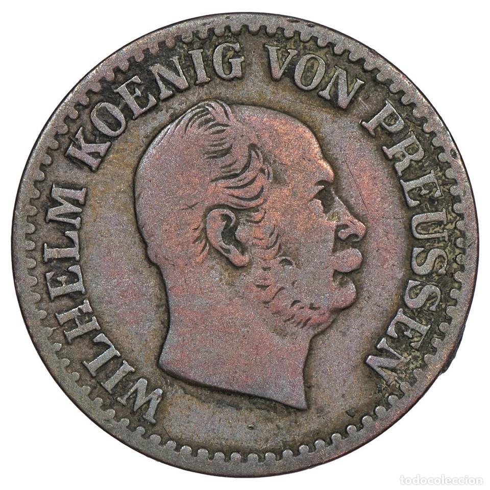 Monedas antiguas de Europa: Alemania Prusia 1 Silbergroschen 1866 A Wilhelm I Berl&iacute;n