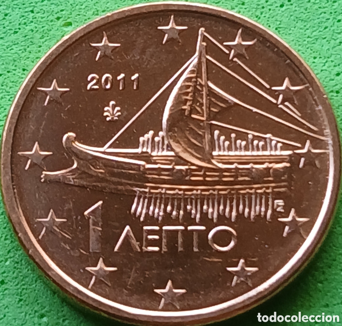 Monedas antiguas de Europa: Grecia 1 c&eacute;ntimo 2011 km#181 - Foto 1