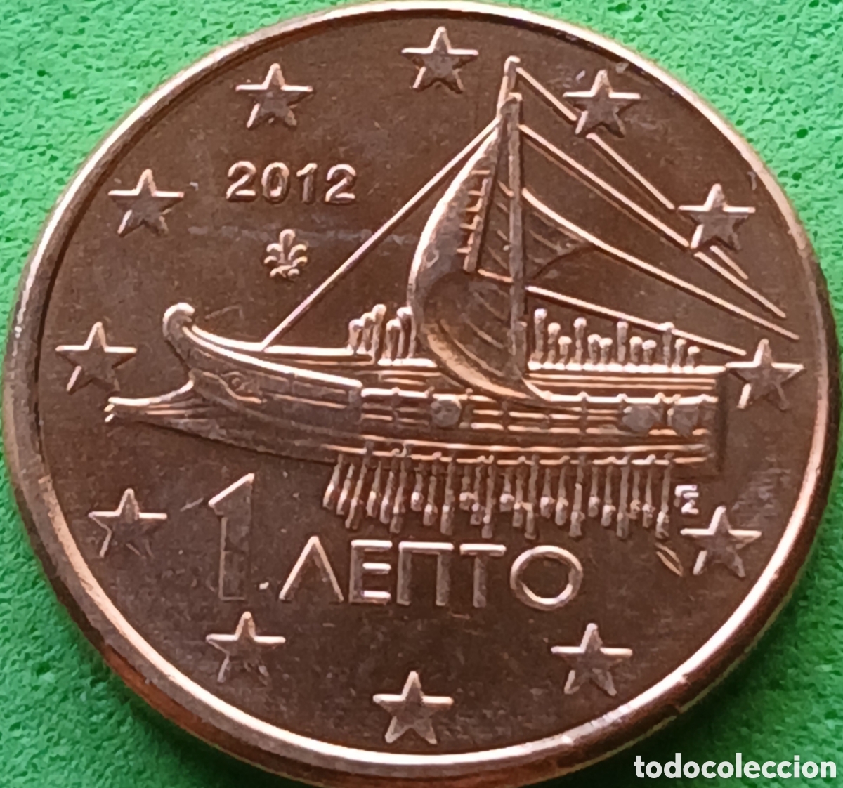 Monedas antiguas de Europa: Grecia 1 c&eacute;ntimo 2012 km#181 - Foto 1