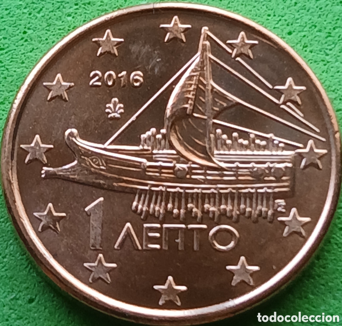Monedas antiguas de Europa: Grecia 1 c&eacute;ntimo 2016 km#181