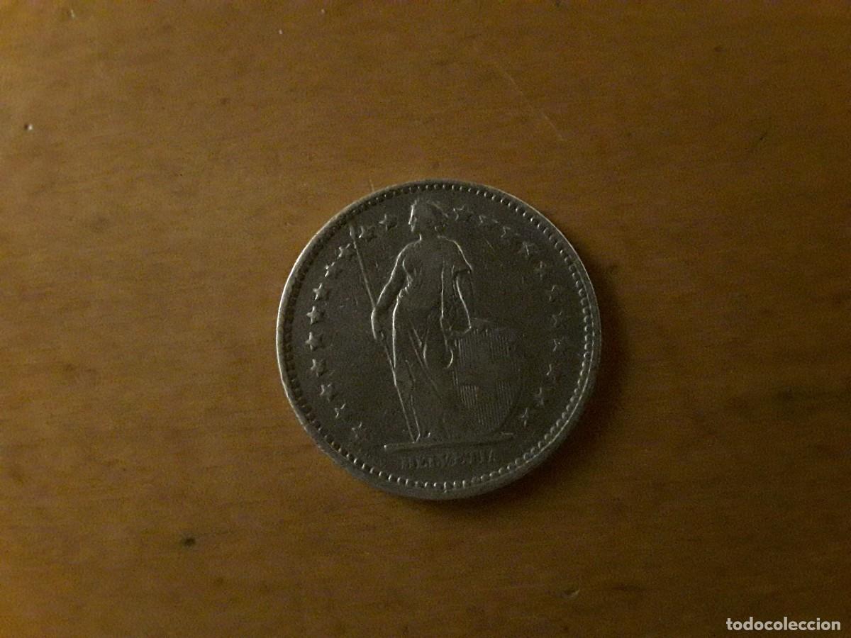 Monedas antiguas de Europa: SUIZA - 2 FRANCOS DE PLATA A&Ntilde;O 1920.