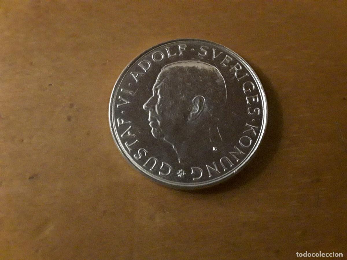 Monedas antiguas de Europa: SUECIA - 10 KRONER DE PLATA A&Ntilde;O 1972.