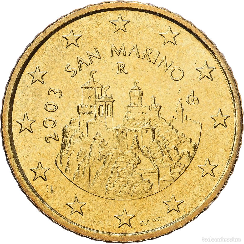 Monedas antiguas de Europa: [#1216372] San Marino, 50 Euro Cent, 2003, Rome, Lat&oacute;n, SC, KM:445