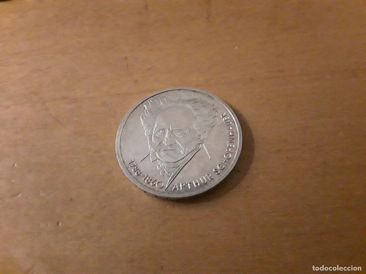 Monedas antiguas de Europa: ALEMANIA FEDERAL - 10 MARCOS DE PLATA A&Ntilde;O 1988 D.
