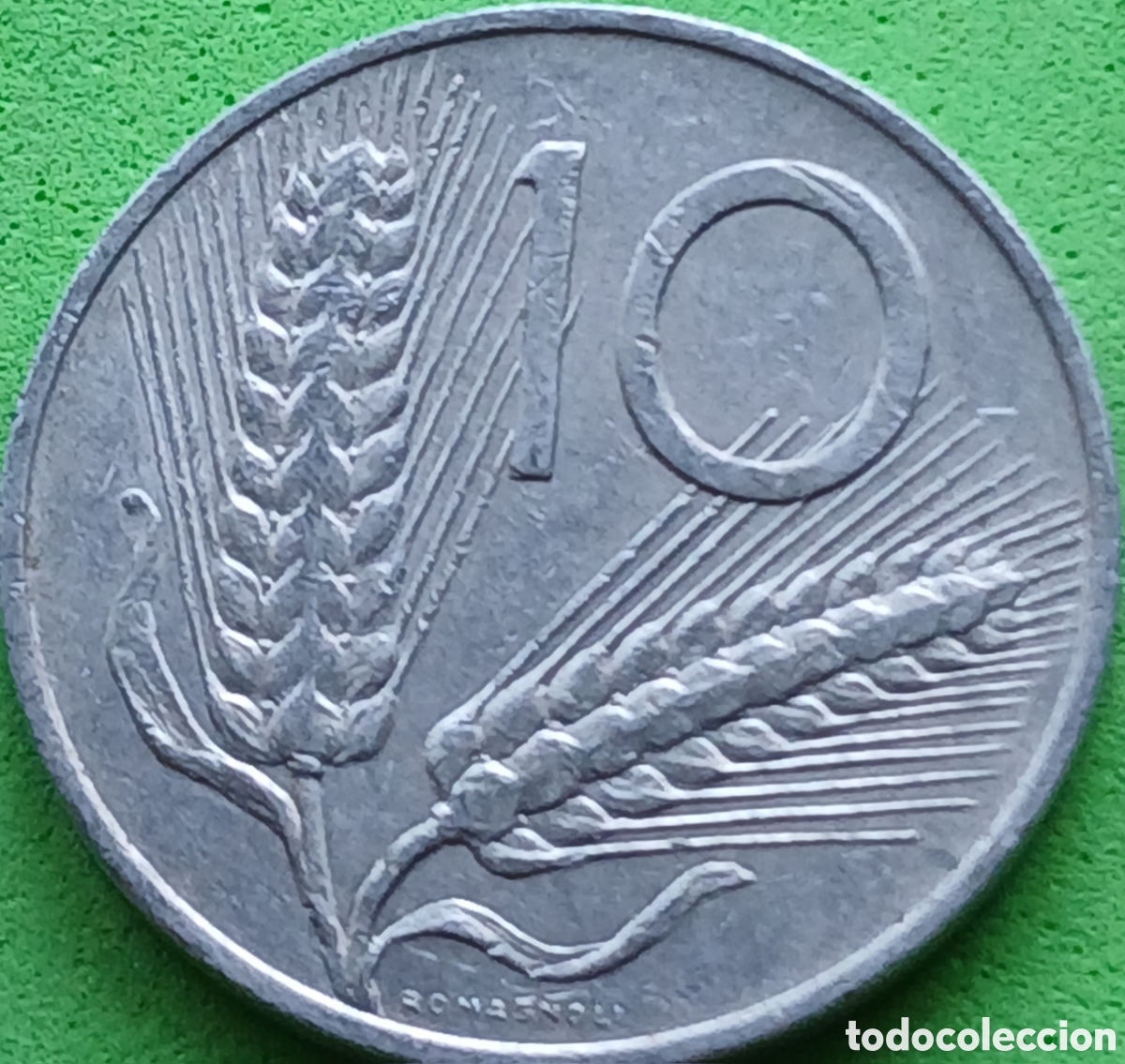 Monedas antiguas de Europa: Italia 10 liras 1972 km#93