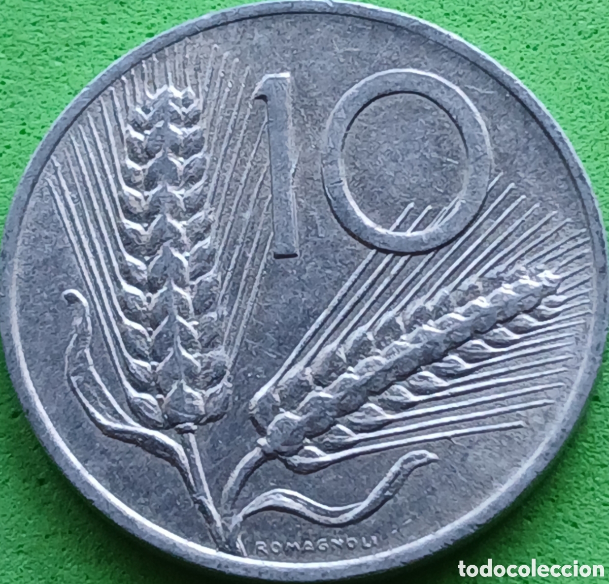 Monedas antiguas de Europa: Italia 10 liras 1978 km#93