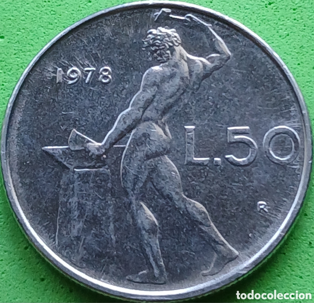 Monedas antiguas de Europa: Italia 50 liras 1978 km#95.1