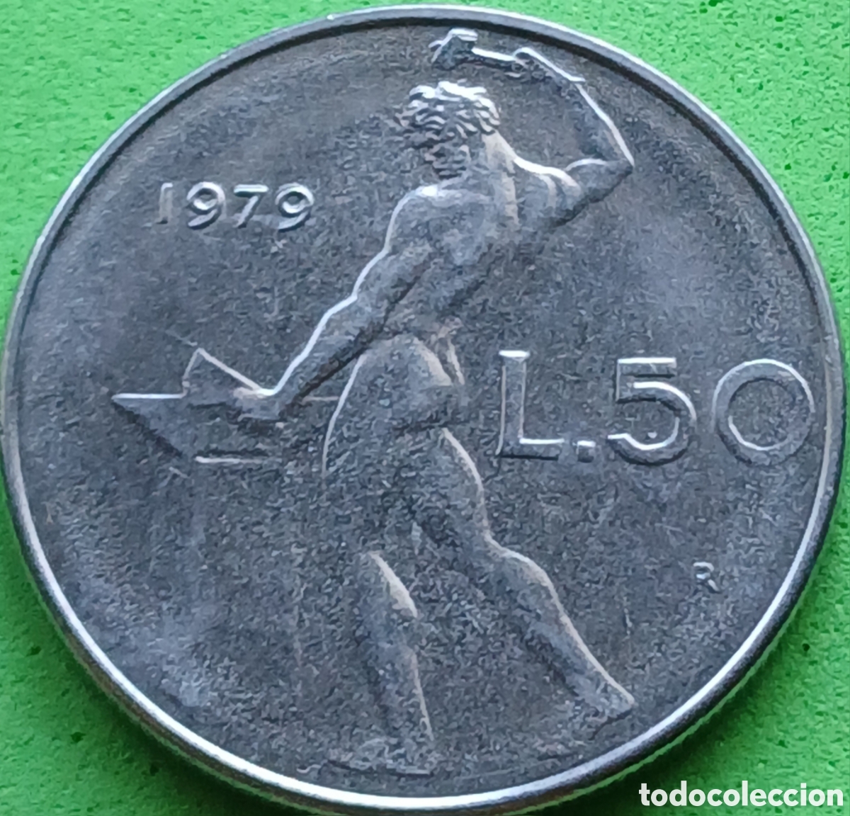 Monedas antiguas de Europa: Italia 50 liras 1979 km#95.1