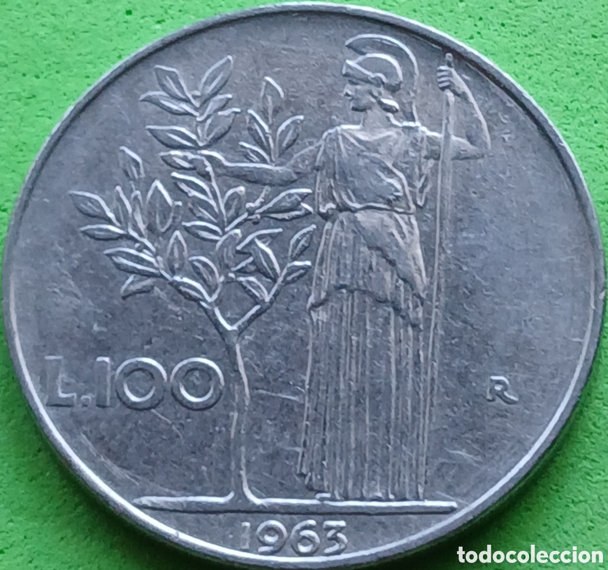 Monedas antiguas de Europa: Italia 100 liras 1963 km#96.1