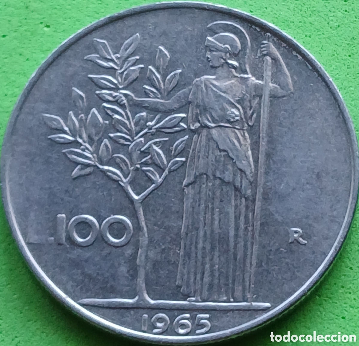 Monedas antiguas de Europa: Italia 100 liras 1965 km#96.1