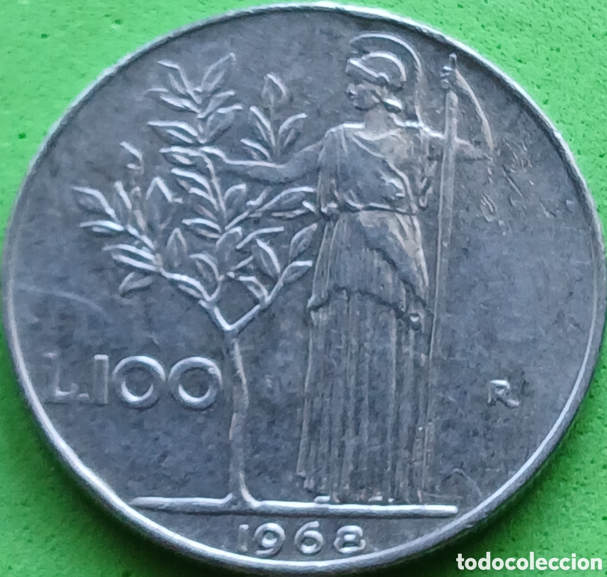 Monedas antiguas de Europa: Italia 100 liras 1968 km#96.1