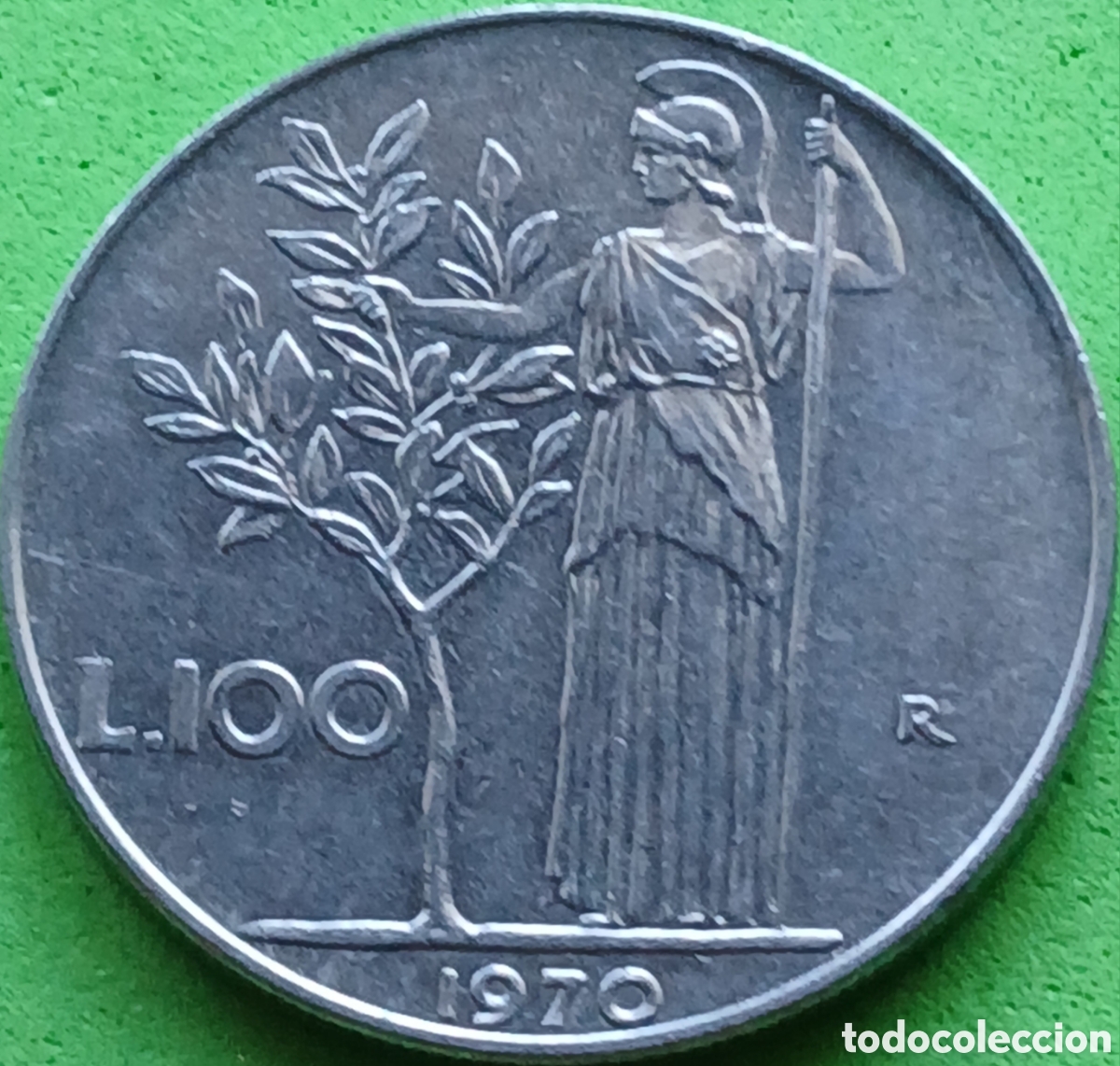 Monedas antiguas de Europa: Italia 100 liras 1970 km#96.1