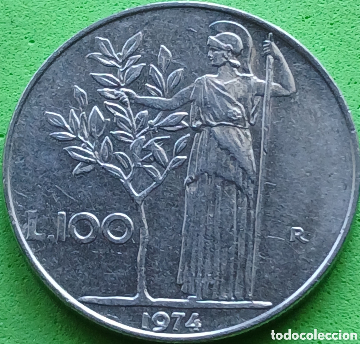 Monedas antiguas de Europa: Italia 100 liras 1974 km#96.1