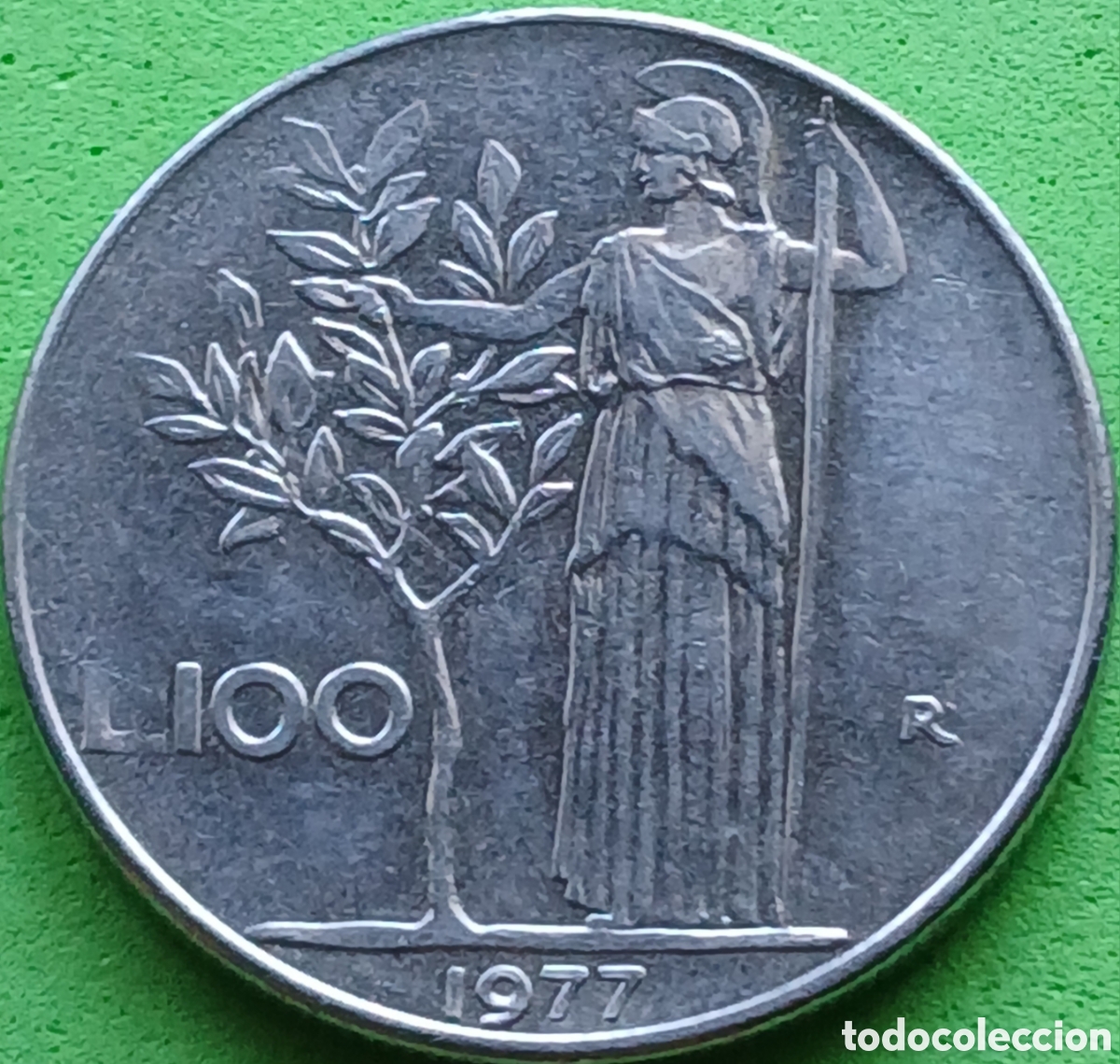 Monedas antiguas de Europa: Italia 100 liras 1977 km#96.1