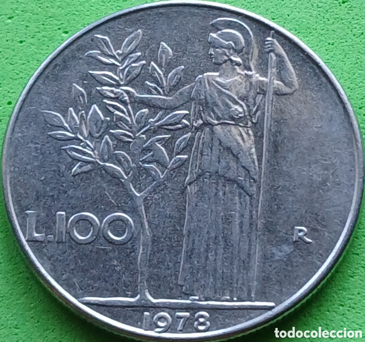 Monedas antiguas de Europa: Italia 100 liras 1978 km#96.1