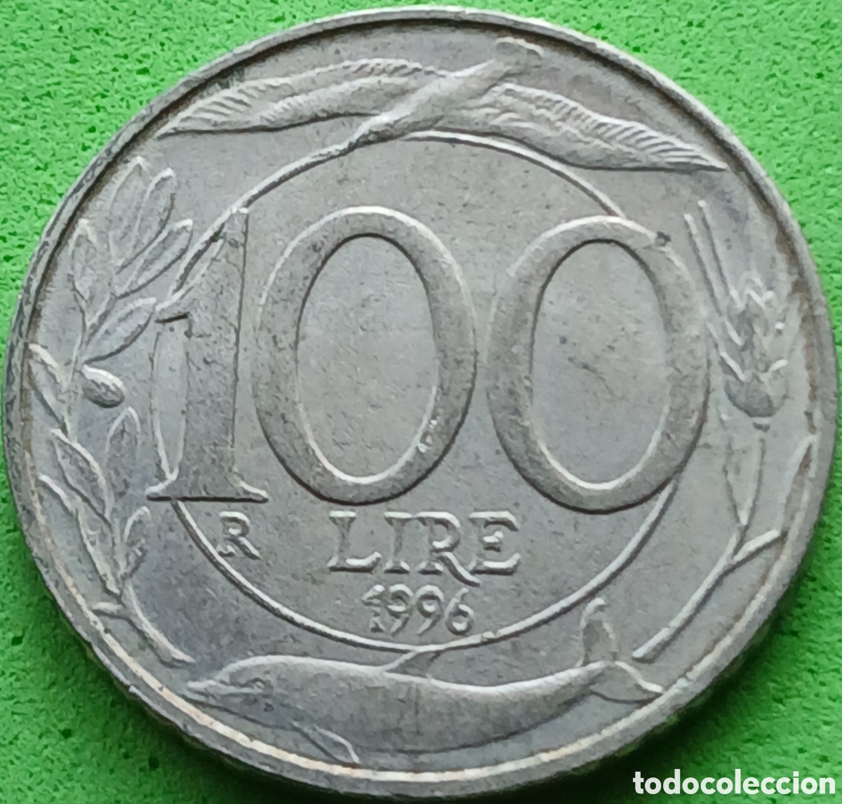 Monedas antiguas de Europa: Italia 100 liras 1996 km#159